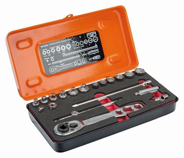 Bahco Werkzeugsatz für Kältetechnik, 1/4", Zoll, 19-teilig, R6725ZK