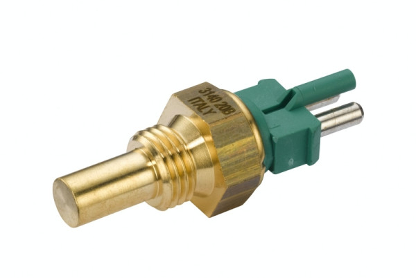 HELLA Sensor, Kühlmitteltemperatur, 12V, 2-polig, geschraubt, 6PT 009 309-041