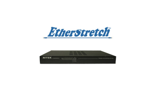 Nitek Ethernet, PoE Extender, UTP, 8 Ports, Gigabit, PoE+, Erweiterung um 600m, ER8500U