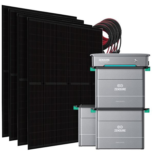 Offgridtec Zendure SolarFlow 5,76kWh 1800W Hyper 2000 Balkonkraftwerk Dual-Glas TOPCon, 4-01-020220-014