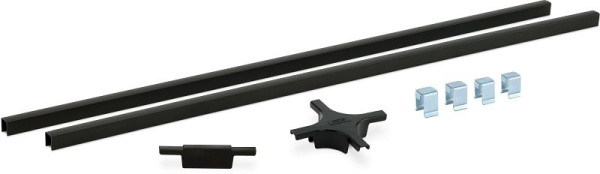 Cemo Verbindungsschiene lang für PE-Flächenschutzsysteme, 154 x 1,5 x 1,5 cm, 11139