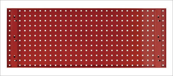 ADB Lochplatte, Maße: 1177x456mm, Farbe: rot, RAL 3020, 23033