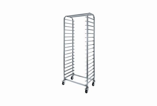 Schneider Transportwagen, Edelstahl, Quereinschub: 18 Auflagen 600x400, 385015