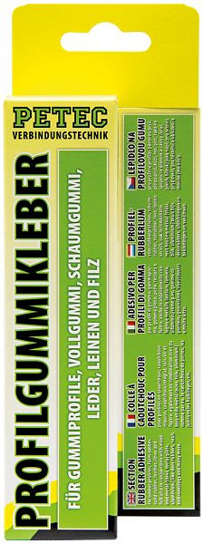 Petec Profilgummikleber, 70ml, Sb-Karte, VE: 10 Stück, 93870