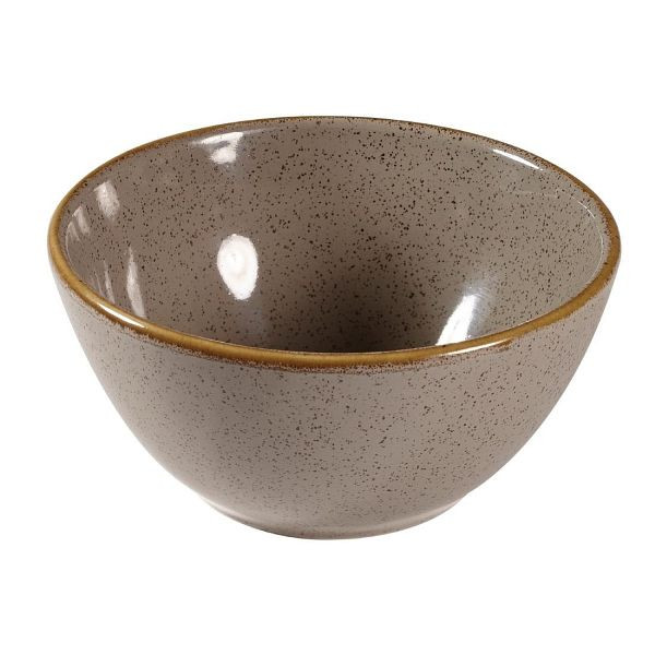 Churchill Stonecast Snackschalen, grau, 14 oz, 130 mm, VE: 12 Stück, FA580