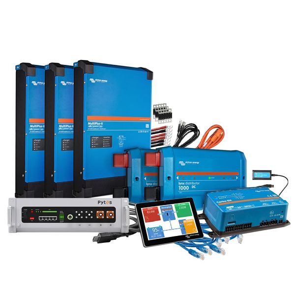 Offgridtec Backup-Kit 5,12kWh Pytes V5a Akku - Victron MultiPlus II 48/3000 Wechselrichter 3-Phasig, 4-01-019530-002