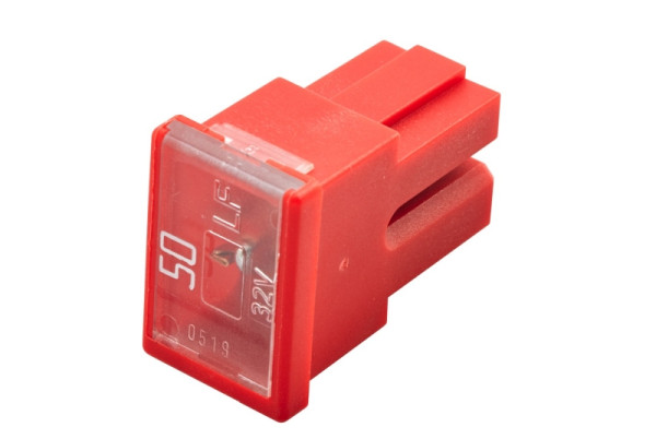 HELLA Sicherung, PAL-Blocksicherung Serie1, 50A, rot, Stecker: Female, 8JS 740 026-031