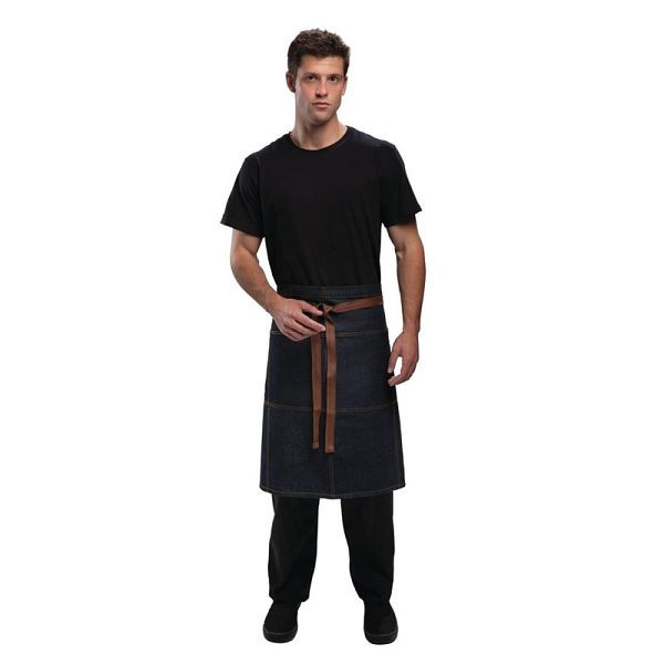 Chef Works Urban Memphis Bistroschürze indigo, 60,9 x 81,2 cm, B345