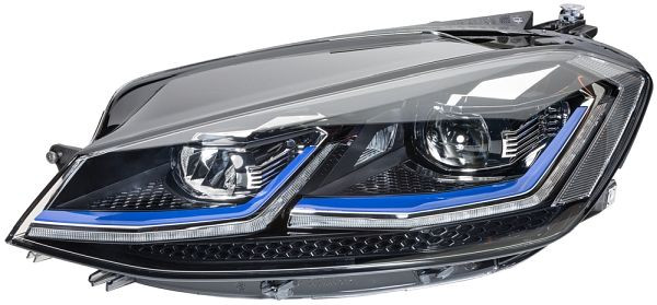 HELLA LED-Hauptscheinwerfer, für u.a. VW Golf VII (5G1, BQ1, BE1, BE2), ECE, für Linksverkehr, links, 1LX 013 924-711