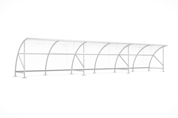 WSM Überdachung Bamberg B 1/12 verzinkt als Bausatz, 102100416