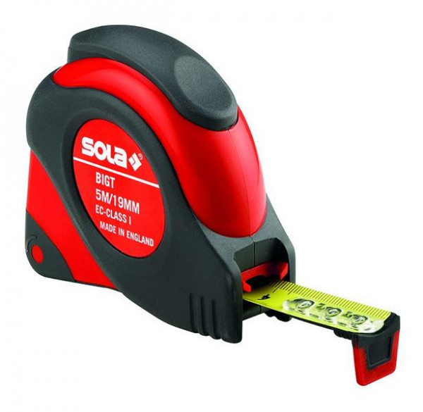 Sola Rollmeter (19 mm) BigT 5 m EG-Klasse 1, VE: 5 Stück, 50021301