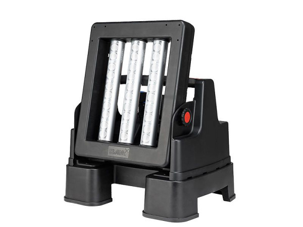 ELSPRO Ex-Arbeitsleuchte TYP K LED, Spannung Eingang: 42 V, Ausführung: 2C, eingangsseitig Leitung und Stecker, Ausgang: 2 Einbausteckdosen, AY-K3LED2C42