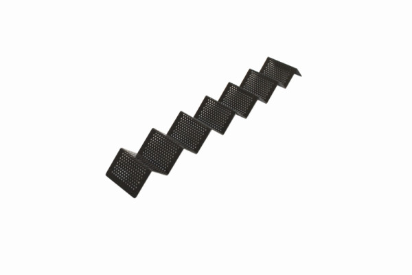 Schneider Snack-Verkaufsständer, Wellenform, Material: Alu, schwarz halbmatt, 580 x 85 mm, 154090