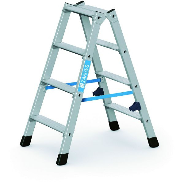 ZARGES Nova B - Stufen-Stehleiter 2 x 4 Stufen, 42464, 4003866424641