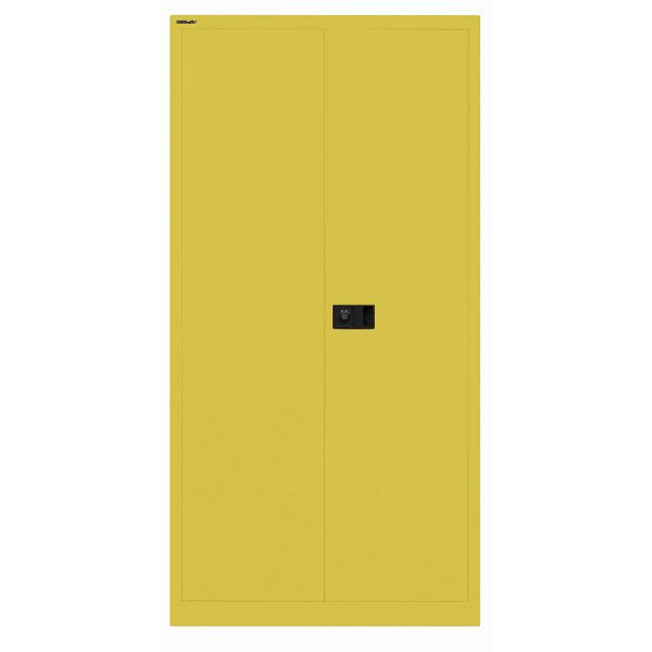 Bisley Flügeltürenschrank UNIVERSAL, 3 Fachböden für 4 Ordnerhöhen, 677 tickleweed, Belastbarkeit: 70kg je Fachboden, E722A03677