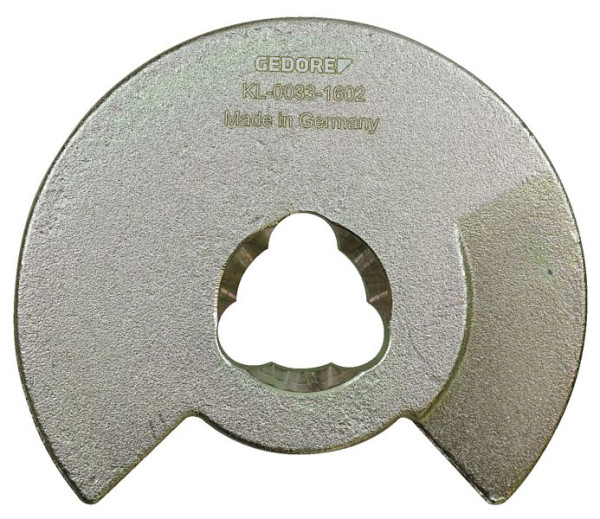 GEDORE KL-0033-1602 Druckplatte mit Wellenprofil, Größe 0A, 3279073