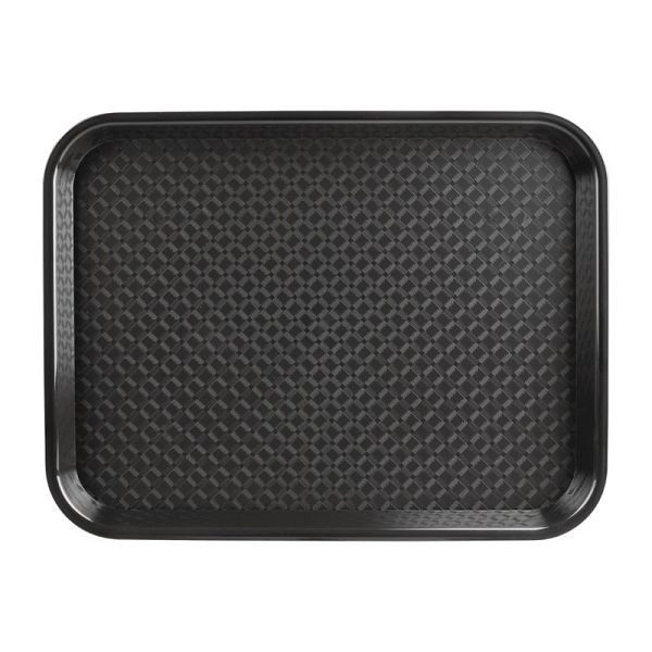 Olympia Kristallon Fast-Food-Tablett schwarz 41,5 x 30,5cm, P501
