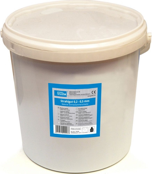 Güde Strahlgut 0,2-0,5 mm, 15 kg, Körnung: 0,2 - 0,5 K, VE: 15 kg, 40008, 4015671400086