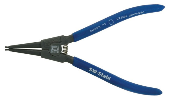 SW-Stahl Sicherungsringzange, gerade, außen, 175 mm, 41301L