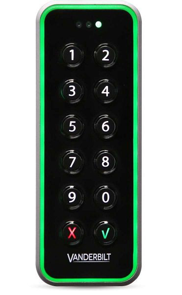 Vanderbilt VR50M-MF NGCR MIFARE EV1 Mullion + Tastatur, V54504-F112-A100
