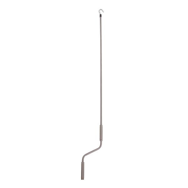 Mendler Handkurbel für Markisen, Markisenkurbel Kurbel, 150cm, grau, 76441
