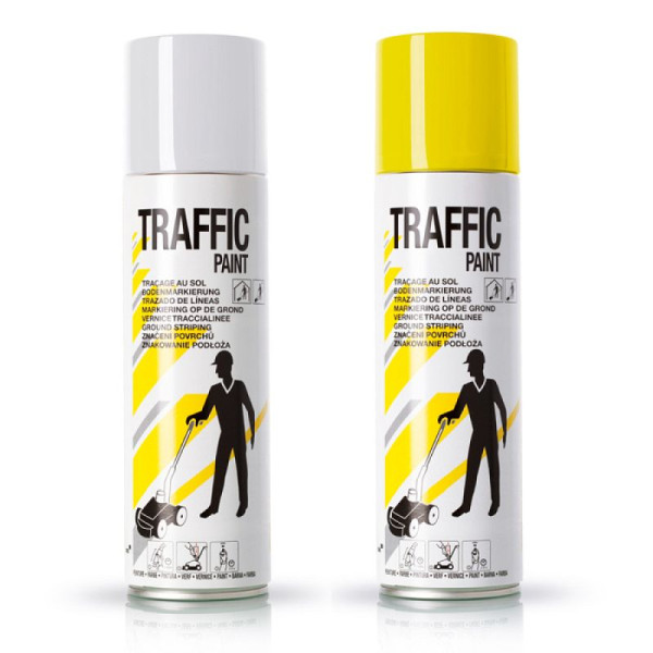 Stein HGS Linien-Markierfarbe -Traffic-, VE: 1 Karton (12 Stück), gelb, 32235-02