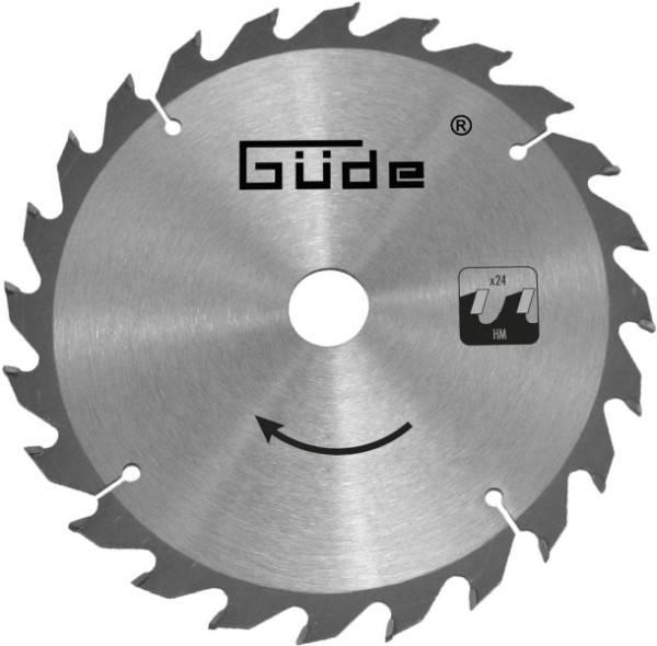 Güde Holzsägeblatt HM 150x10x24Z, Sägeblatttyp: HM, 58237, 4015671687012