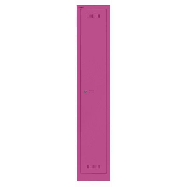 Bisley Garderobenschrank Monobloc™, 1 Abteil, 1 Fach, 681 fuchsia, ML03S1681