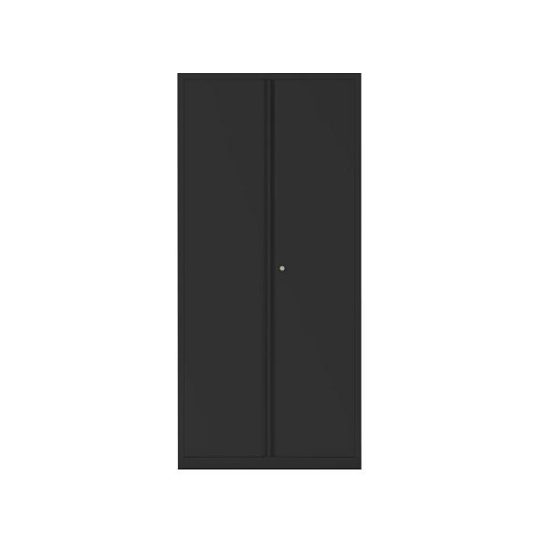 Bisley Essentials Flügeltürenschrank, Höhe 1970-1994 mm, 633 schwarz, YECB09194S633