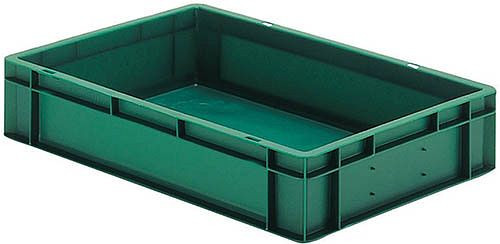 Bedrunka+Hirth Transport-Stapelkästen, rot, Maße in mm (BxTxH): 400 x 600 x 175, 072170201