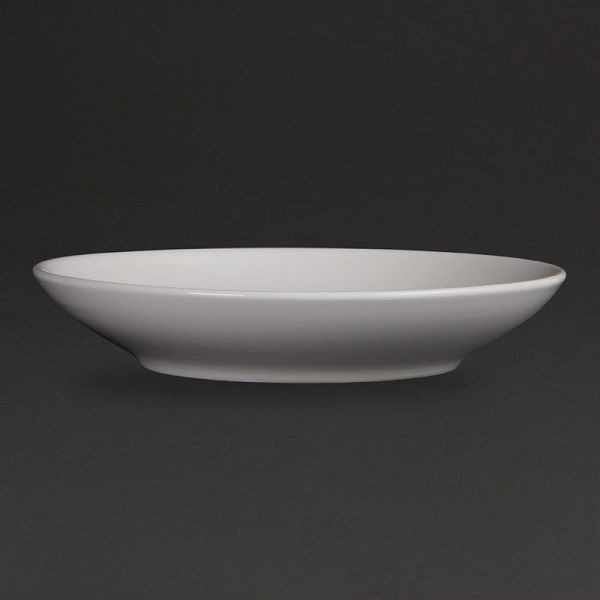 Olympia Whiteware tiefe runde Teller 26cm, VE: 6 Stück, CM187