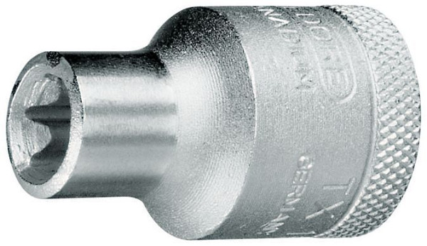 GEDORE Steckschlüsseleinsatz 1/2'', E10, für Außen-Torx Schrauben, 6145720