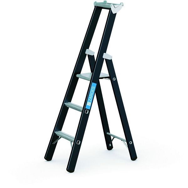 ZARGES Megastep S - LM-Stehleiter SL 3 Sprossen, 41145, 4003866411450