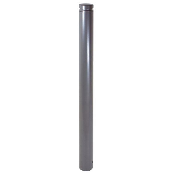 Stein HGS Stilpoller Ø 82 mm mit Fräskopf, ortsfest /zum Aufdübeln, DB703 anthrazit-eisenglimmer, ohne Ösen, 482pbdb703