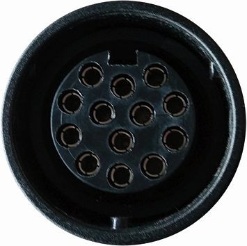 Kunzer Handprüfgerät zum Testen von 13-poligen Steckern und Steckdosen, 7TT13