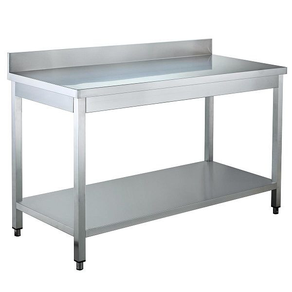 Vaiotec EASYLINE Arbeitstisch 600 / mit Grundboden und Aufkantung L: 1000 mm, 10047