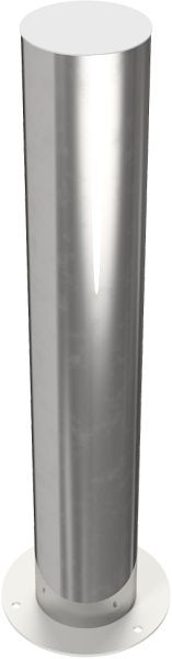 Schake Edelstahlpoller Ø 154 mm, für Dübel Befestigung mit Bodenplatte Ø 250 mm, Gesamtlänge ca. 900 mm, 40155P