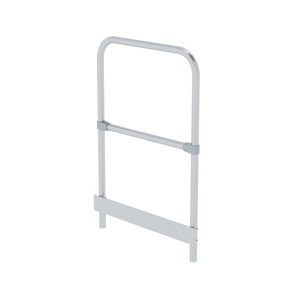 Munk Günzburger Steigtechnik Geländer stirnseitig für Stufenbreite 600 mm Plattformbreite 600mm, 650103