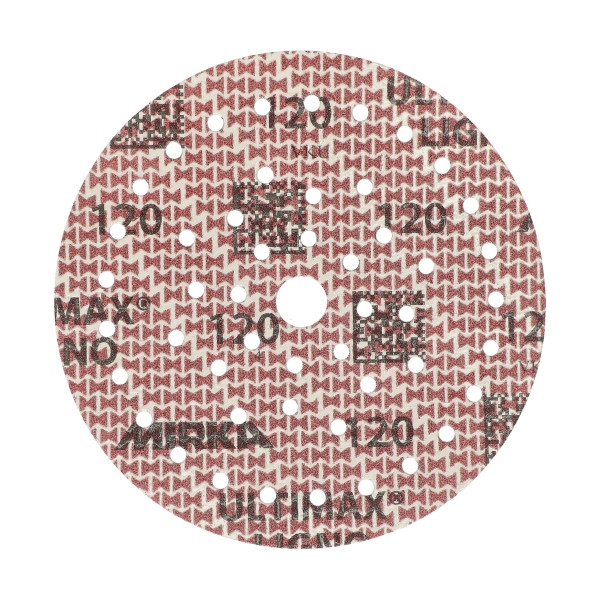 Mirka Schleifscheibe ULTIMAX LIGNO 150mm Grip Multifit 120, VE: 100 Stück, UL6M109912