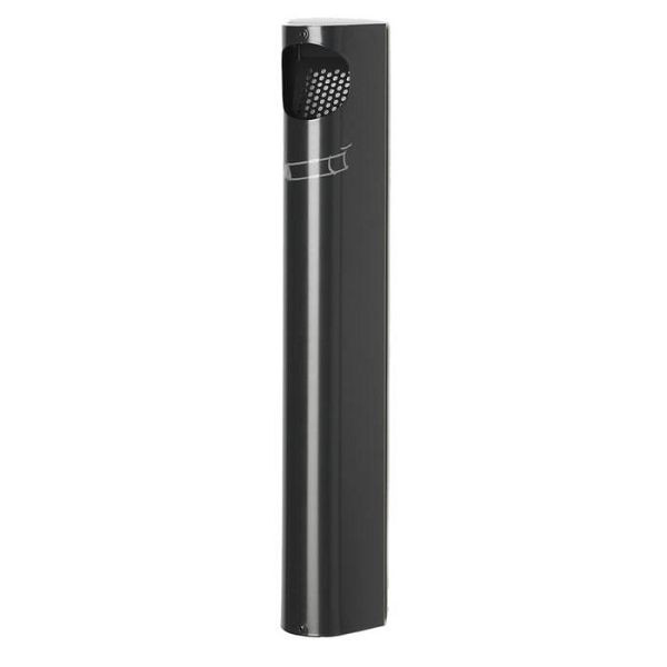 Stein HGS Zigarettenascher -Cubo Pepita-, moosgrün /mit Standfuß, 1250x310x310mm, 16754