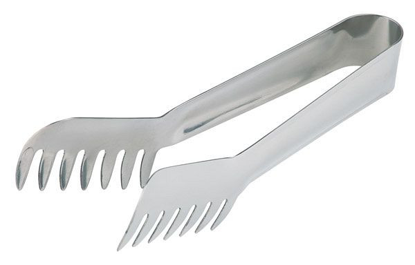 APS Spaghettizange, 19,5 x 5 cm, Edelstahl, hochglanzpoliert, fugenlos, 75810