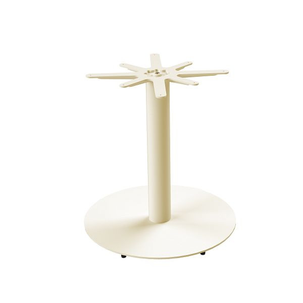 Feros Urban Tischgestell für Tischplatten Ø 120 cm, Sand, 13103