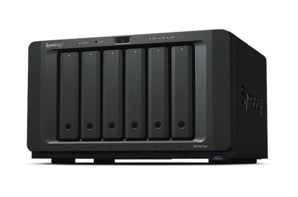 Synology DS1621xsplus Network Attached Storage, 6-Bay, Hotswap, ohne HDD, 2x 1GBit, 1x 10GBit, 2x eSATA, DS1621xs+