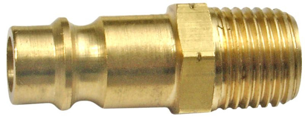 SW-Stahl Druckluft-Stecknippel, 1/4" Außengewinde, DN 7,2, 25043L