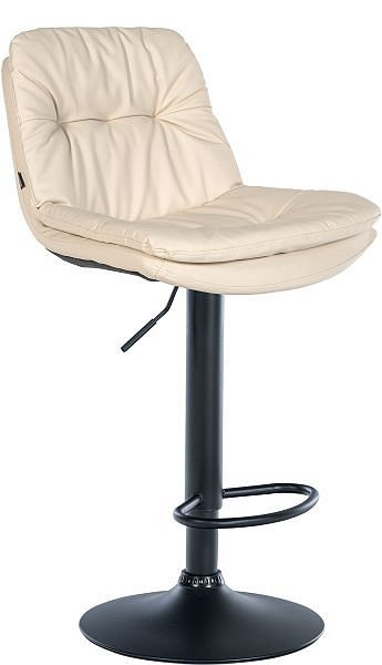 CLP Barhocker Laurel Kunstleder schwarz, creme, 323918