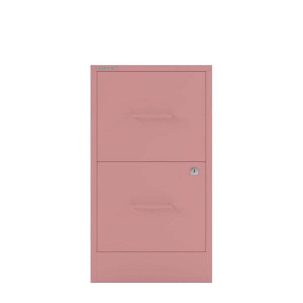 Bisley Home Filer, 2 HR-Schubladen, Stahlgriff, 601 pink, PFA2SH601