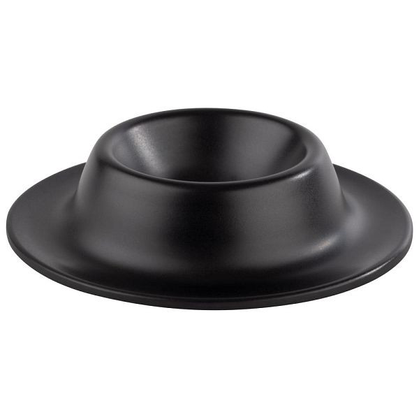 APS Eierbecher, 8,50 x 8,50 cm, Höhe 4,50 cm, Melamin, schwarz, 83849