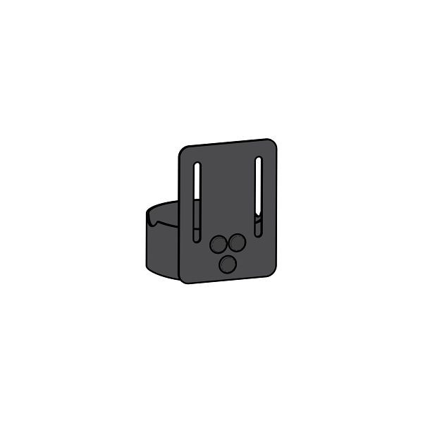 Felco Flansch mit Gürtelclip, 19/90, 0783929405582