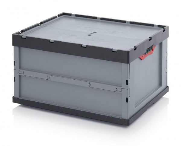 Auer Faltboxen mit Deckel, LxBxH: 80 x 60 x 44,5 cm, FBD 86/445