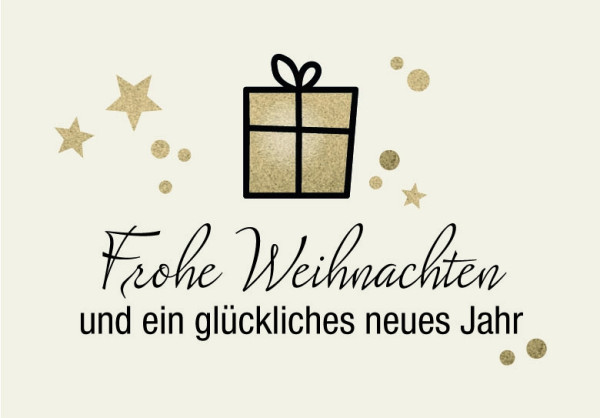 Eichner Foliensticker auf Rolle, Format ca. 60 x 40 mm, Motiv "Weihnachten", VE: 1 Rolle à 100 Stück, 9220-00099-001